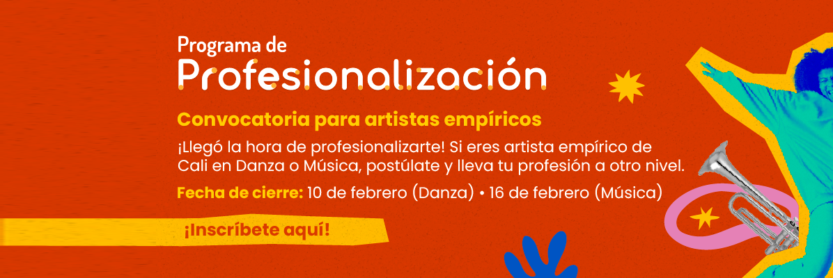08 - Convocatoria Profesionalización Música y Danza